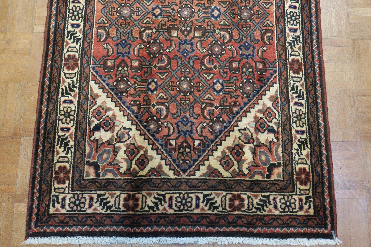 2'6'' x 9'9'' Persian Hamadan Runner image 2