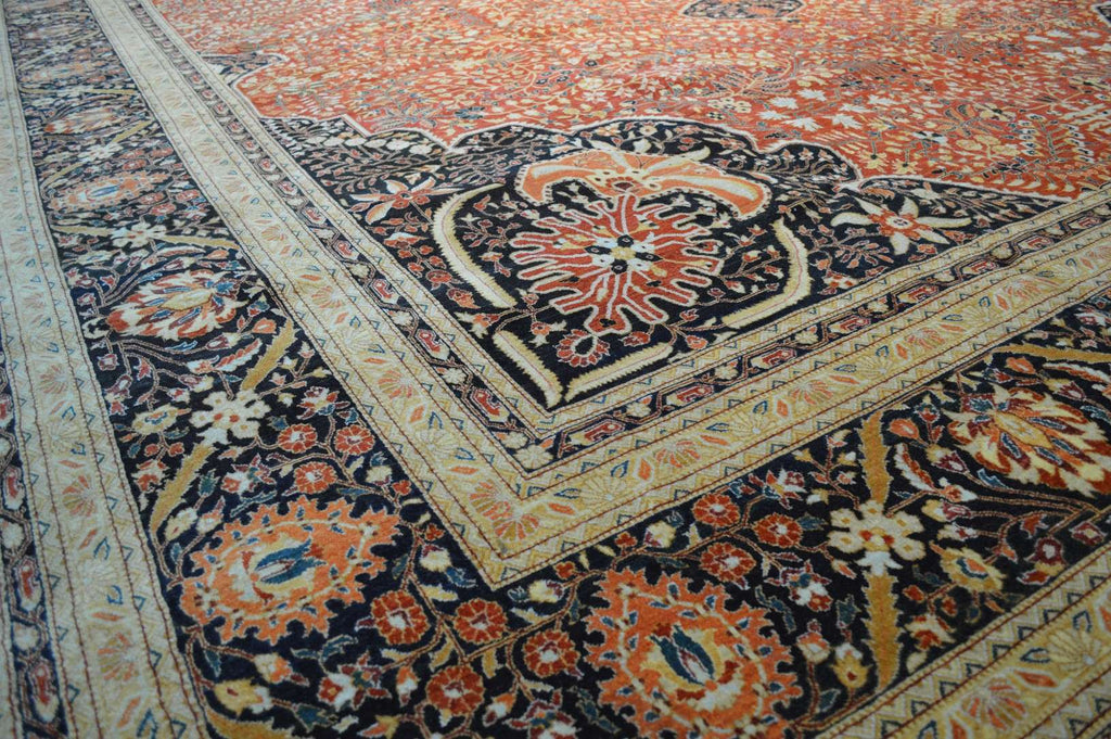 12' 1" x 17' 7" Pakistan Mogul Rug image 2