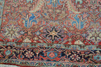 7' 3" x 10' 3" Persian Heriz Rug image 9