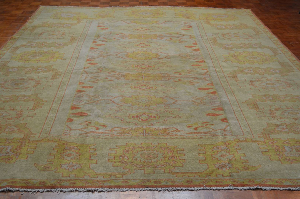 10' 5" x 12' 1" Turkish Oushak Rug image 1