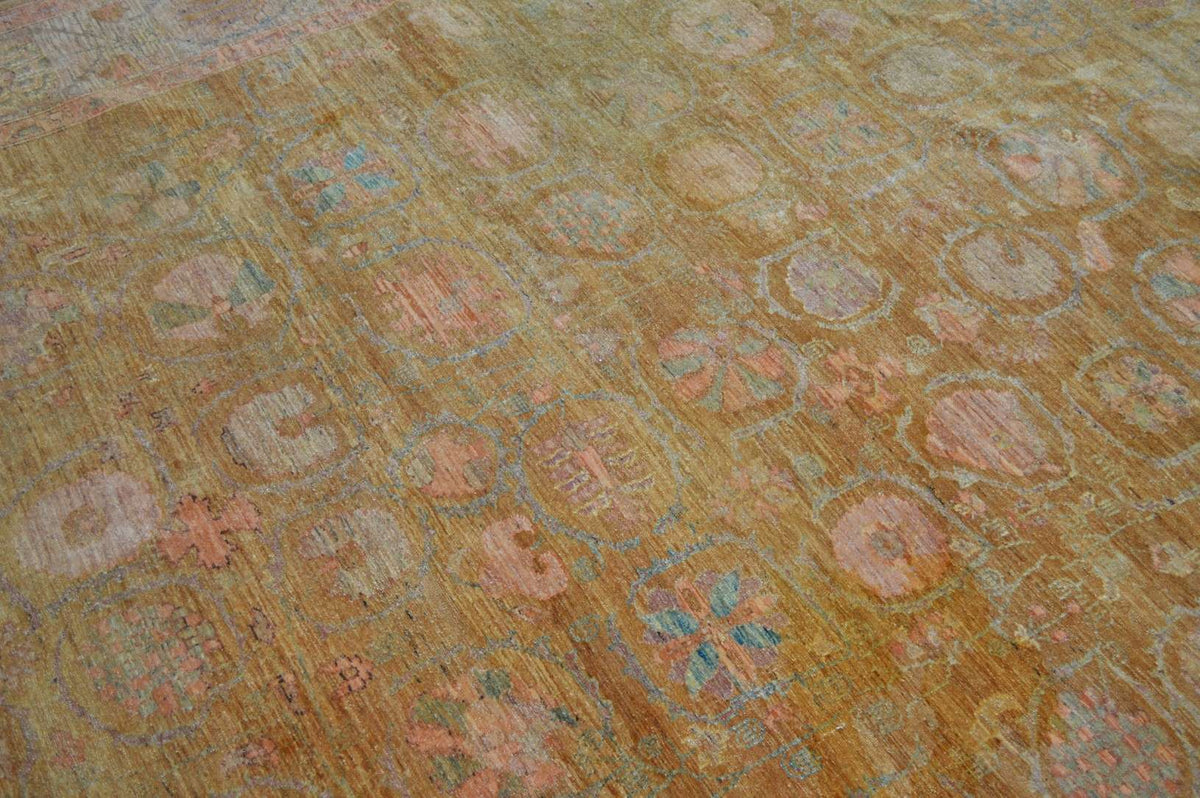 8' 0" x 10' 2" Pakistan Peshawar Rug image 6