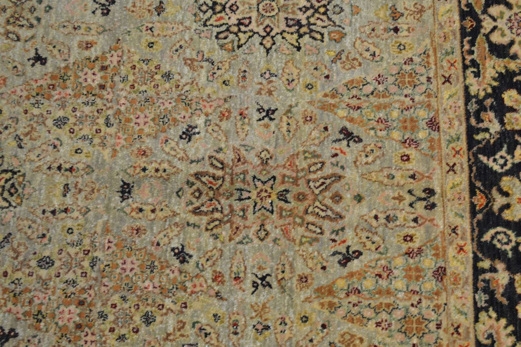 3' 8" x 4' 9" India Agra Rug image 11