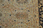 3' 8" x 4' 9" India Agra Rug image 11