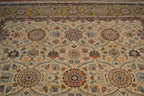 7' 9" x 8' 1" India Agra Rug image 8