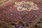 5' 1" x 7' 3" Persian Hamadan Rug image 6