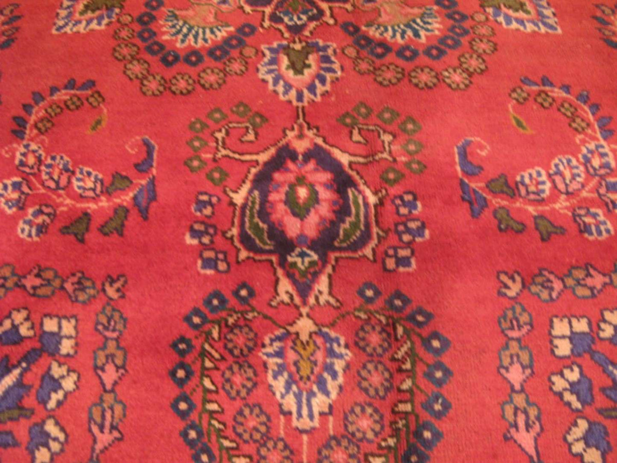 6' 7" x 9' 7" Persian Mashhad Rug image 2