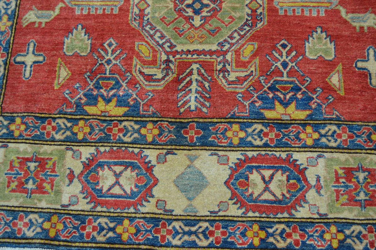 6' 6" x 9' 3" Pakistan Kazak Rug image 6