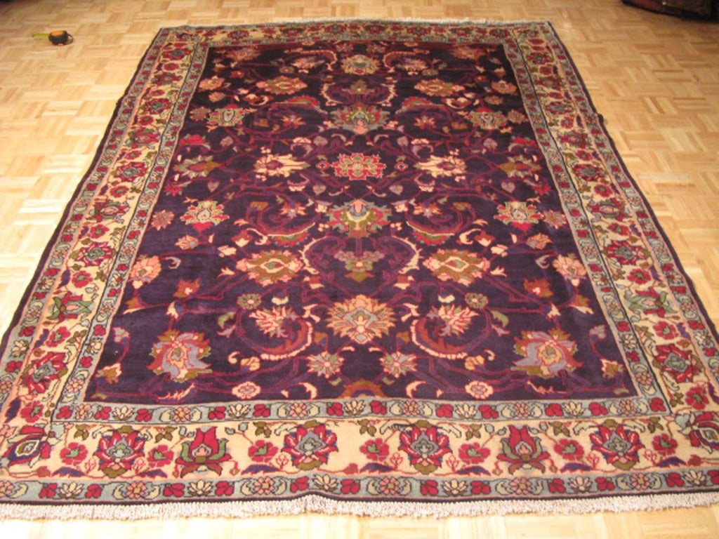6' 7" x 9' 2" Persian Nanaj Rug image 3