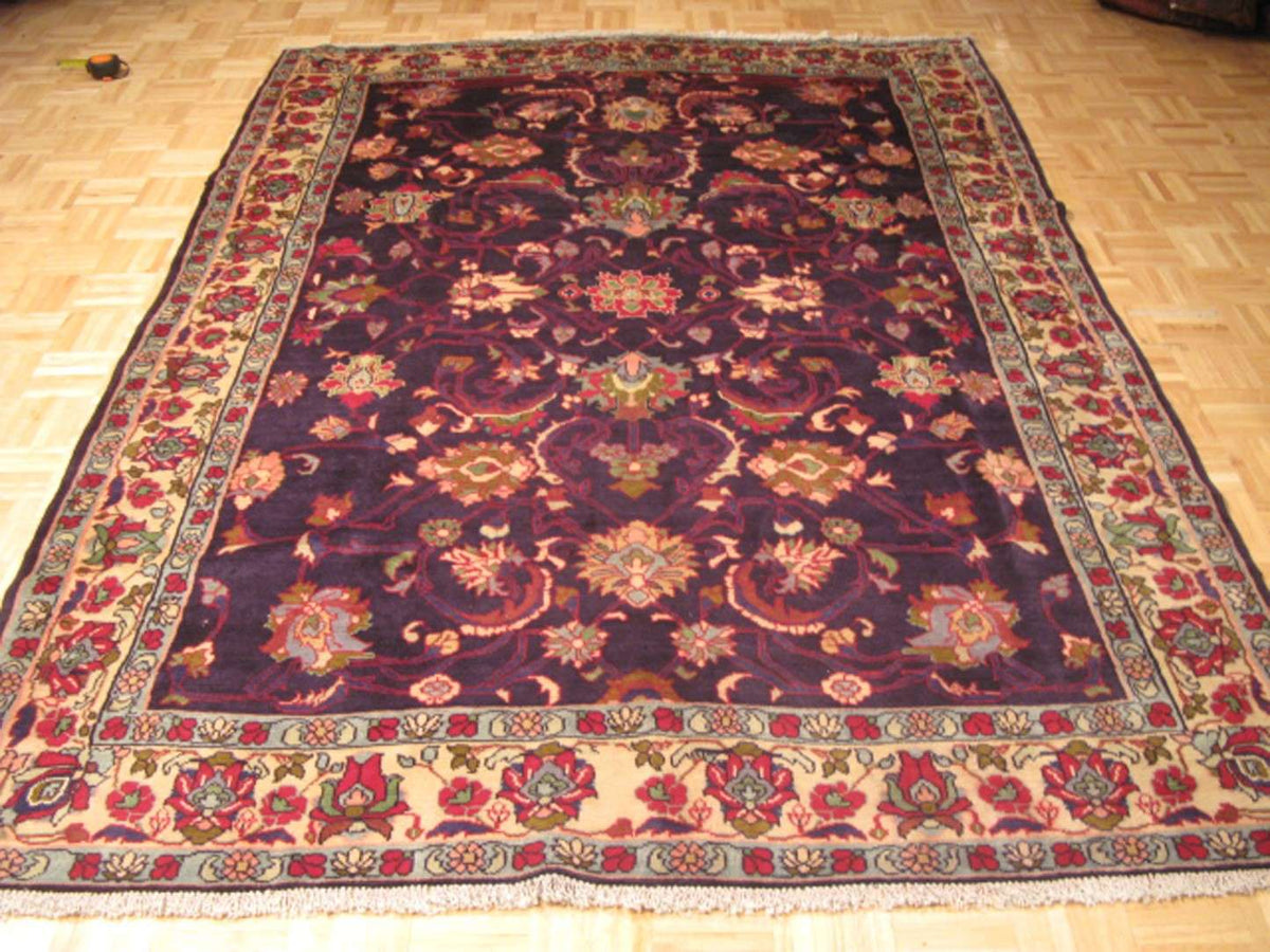 6' 7" x 9' 2" Persian Nanaj Rug image 3