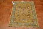 2' 2" x 3' 1" India Oushak Rug image 1