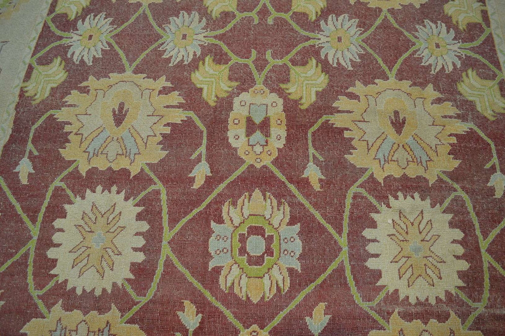 10' 6" x 13' 5" Turkish Oushak Rug image 3