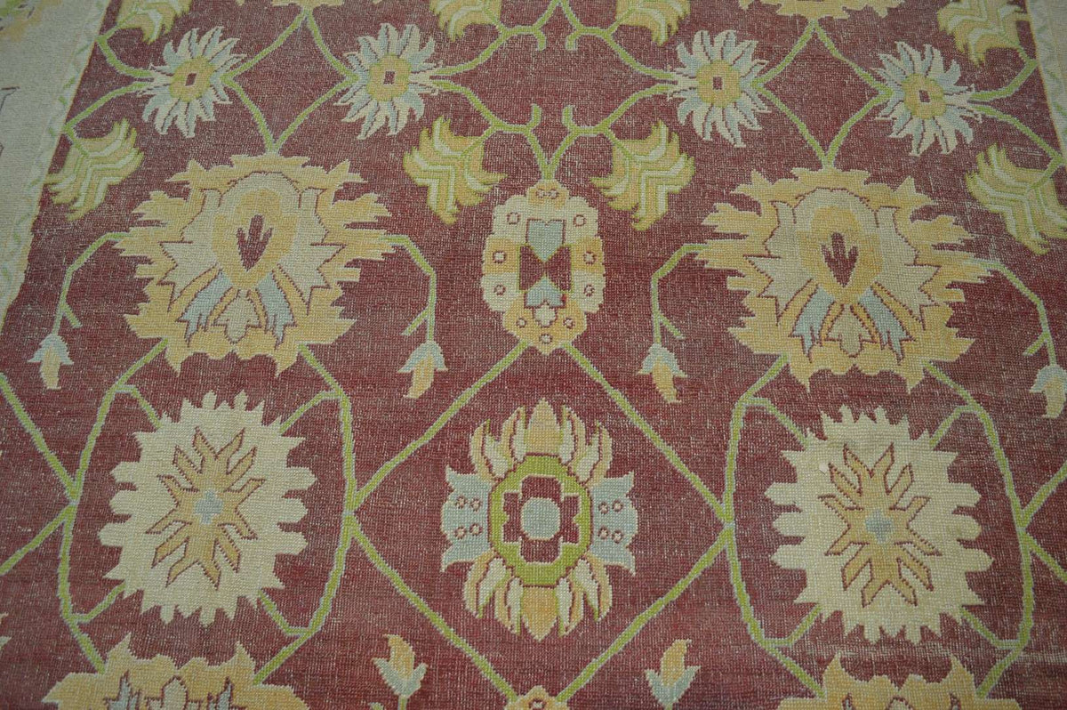 10' 6" x 13' 5" Turkish Oushak Rug image 3