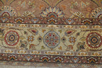 7' 8" x 9' 9" India Agra Rug image 11
