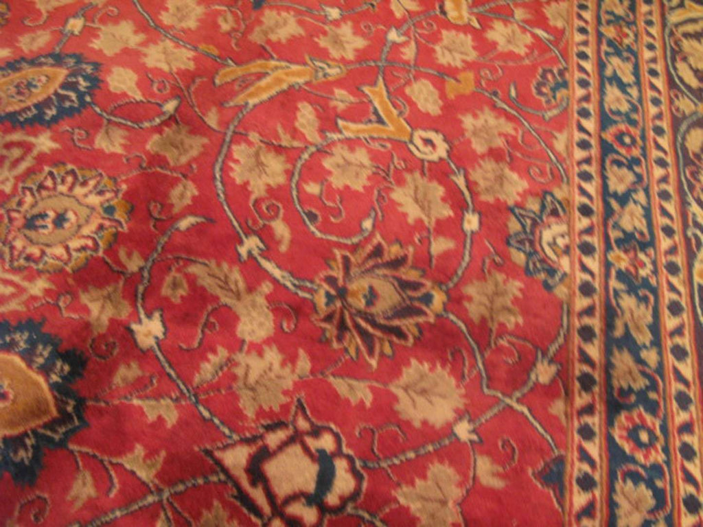9' 9" x 12' 1" Persian Mashhad Rug image 3