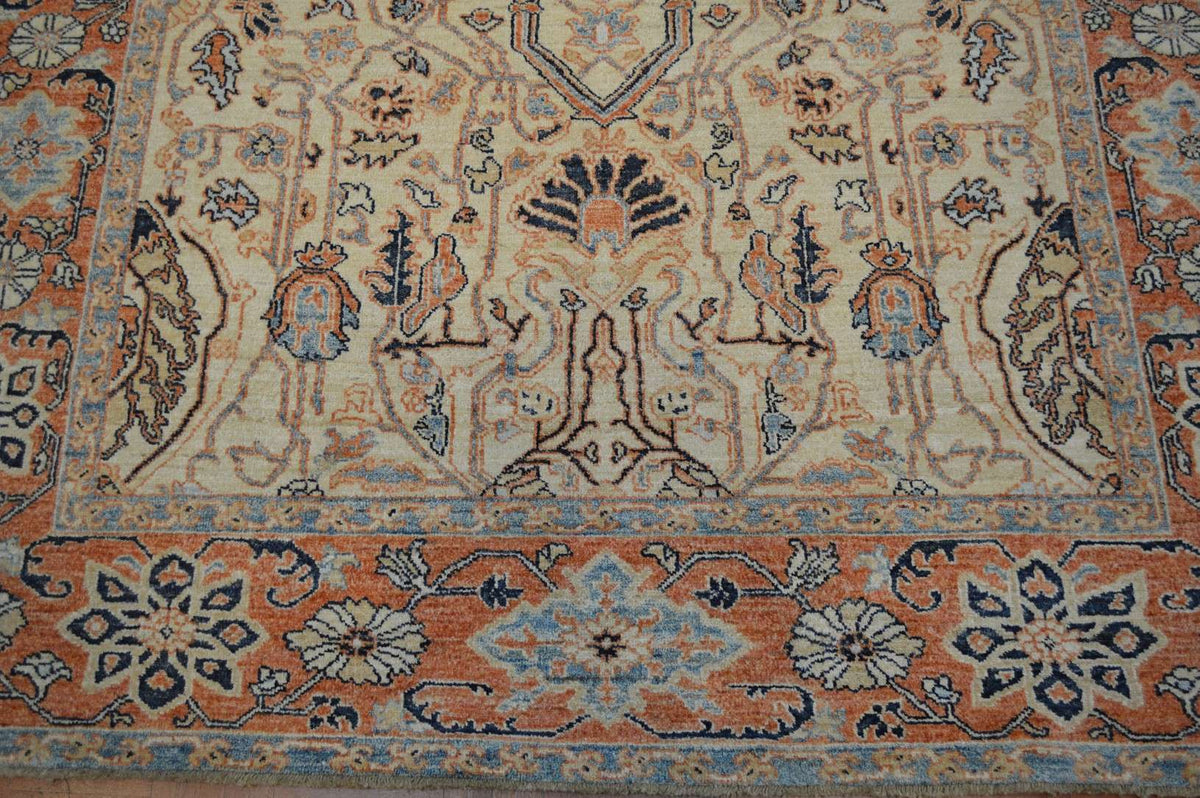 5' 8" x 8' 8" Pakistan Serapi Rug image 8