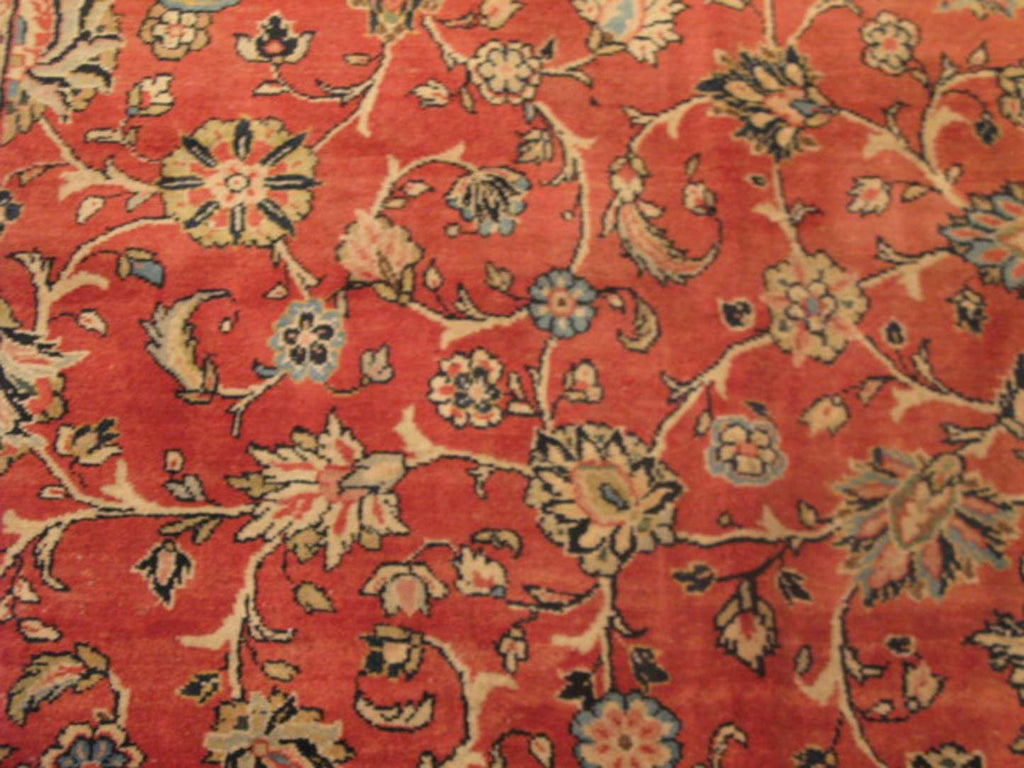 10' 4" x 12' 0" Persian Sarouk Rug image 6