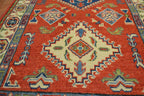 2' 6" x 9' 3" Pakistan Kazak Runner image 6