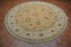 8' 1" x 8' 1" India Sultanabad Round Rug image 1
