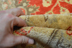 9' 8" x 13' 7" Pakistan Oushak Rug image 11