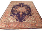 7' 0" x 9' 1" Persian Tabriz Rug image 0