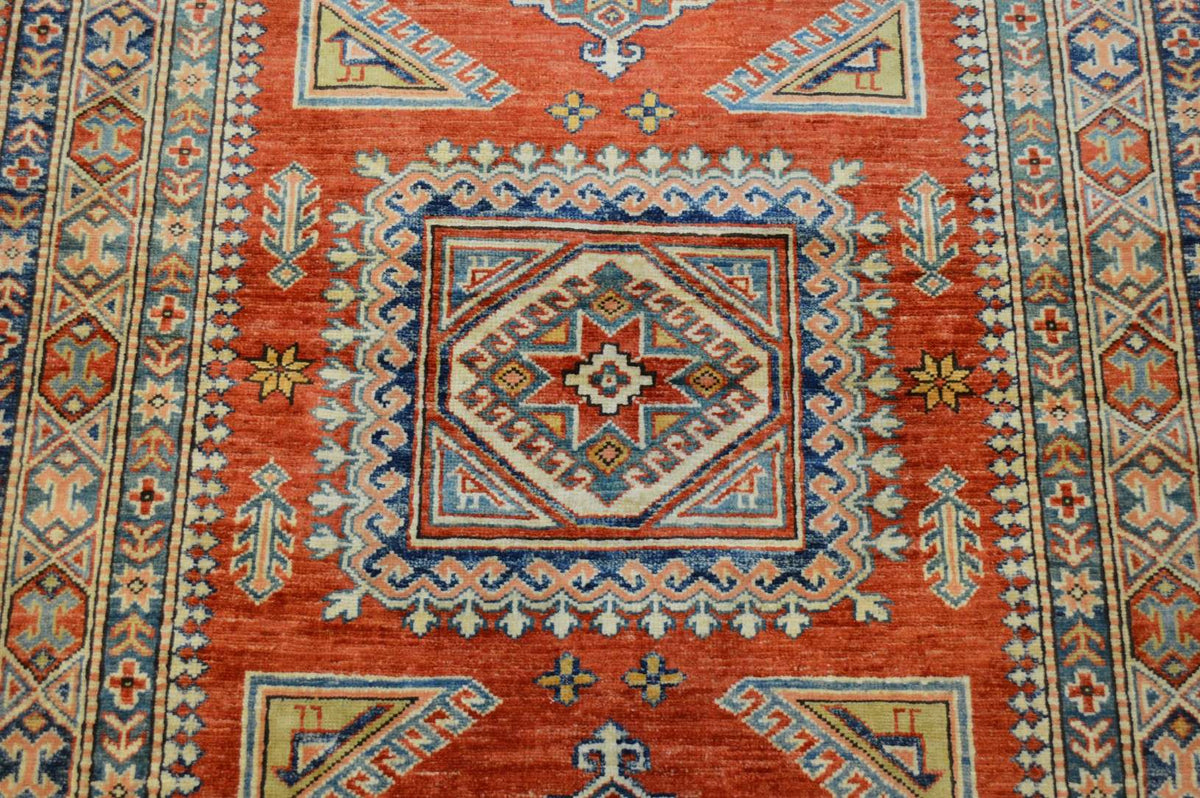 4' 3" x 7' 0" Pakistan Kazak Rug image 4