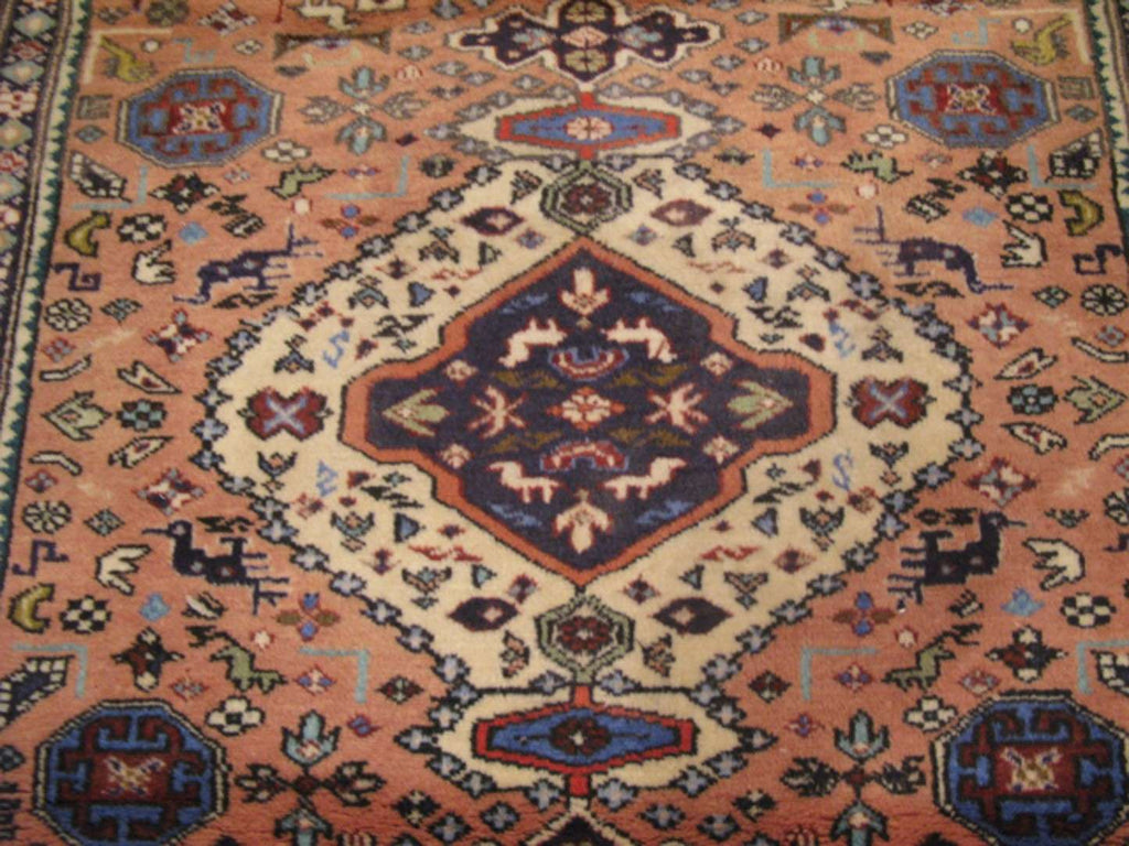 3' 6" x 3' 7" Persian Ardabil Square Rug image 8