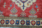 4' 9" x 6' 6" Caucasian Kazak Rug image 5