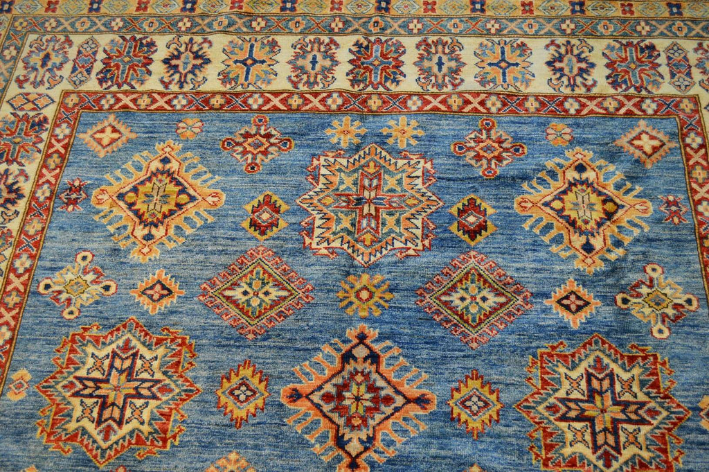 6' 2" x 8' 10" Pakistan Kazak Rug image 10