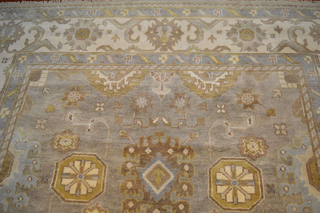 9' 2" x 12' 1" India Oushak Rug image 9