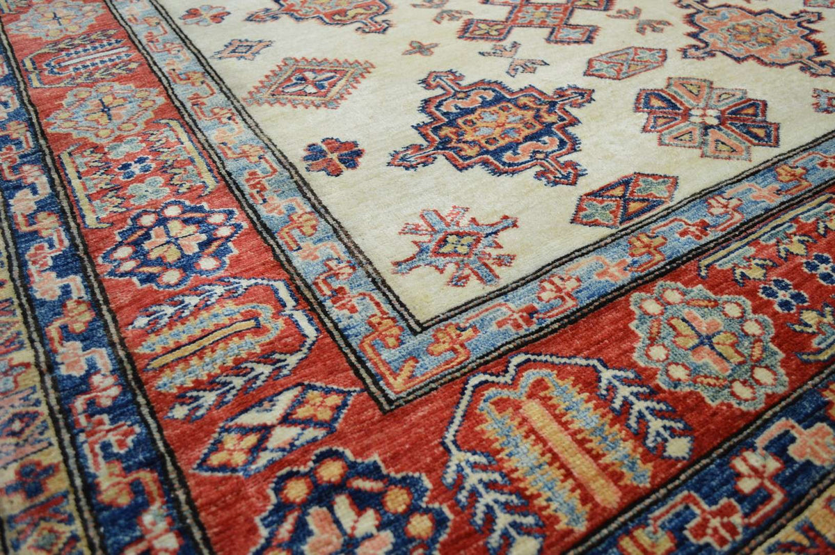 6' 1" x 7' 9" Pakistan Kazak Rug image 2