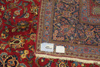8' 0" x 11' 1" Persian Kashan Rug image 1