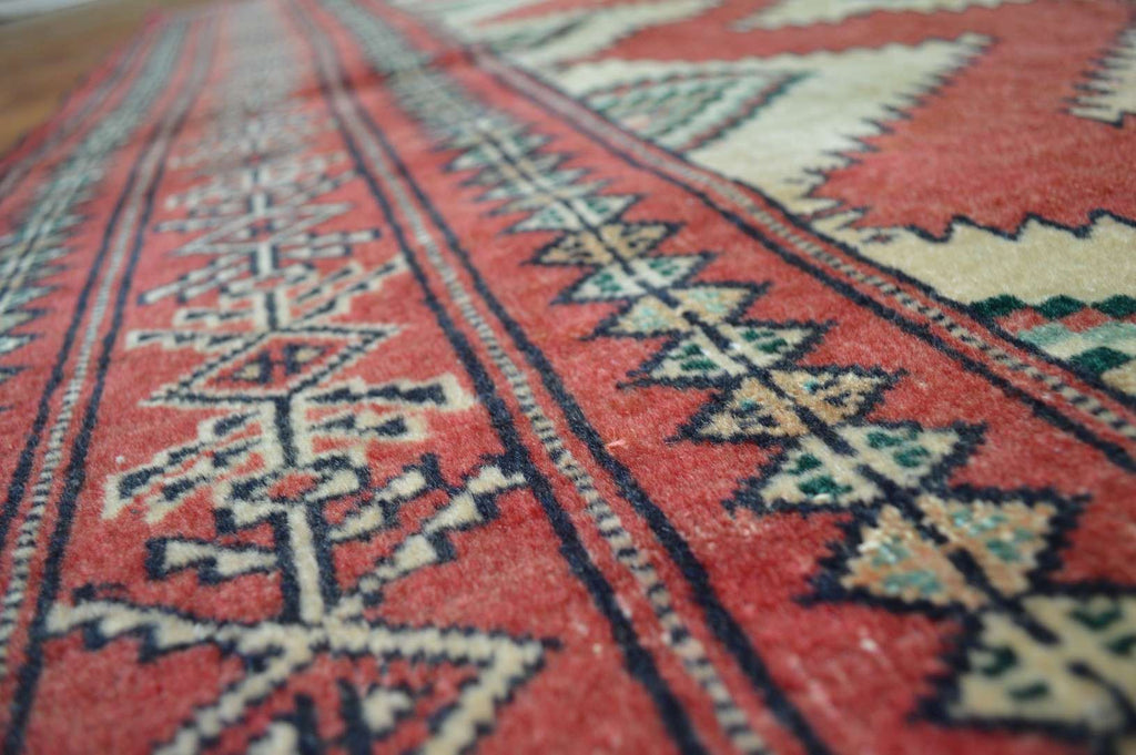 4' 0" x 6' 5" Persian Turkmen Rug image 4