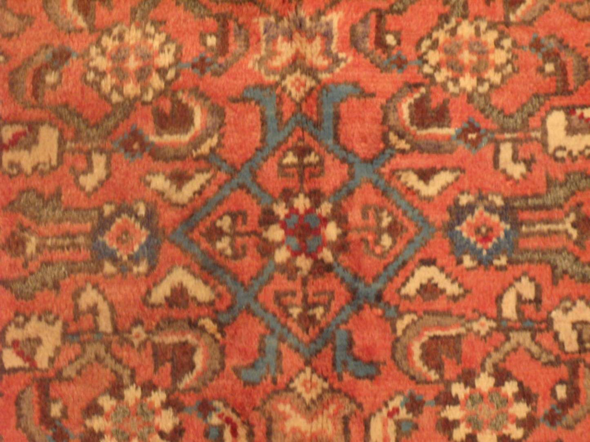 3' 1" x 10' 4" Persian Hosseinabad Runner image 3
