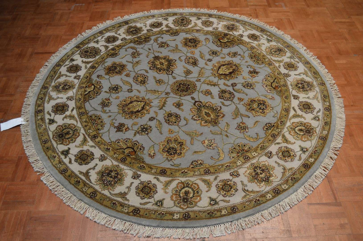 5' 8" x 5' 8" India Jaipur Round Rug image 1