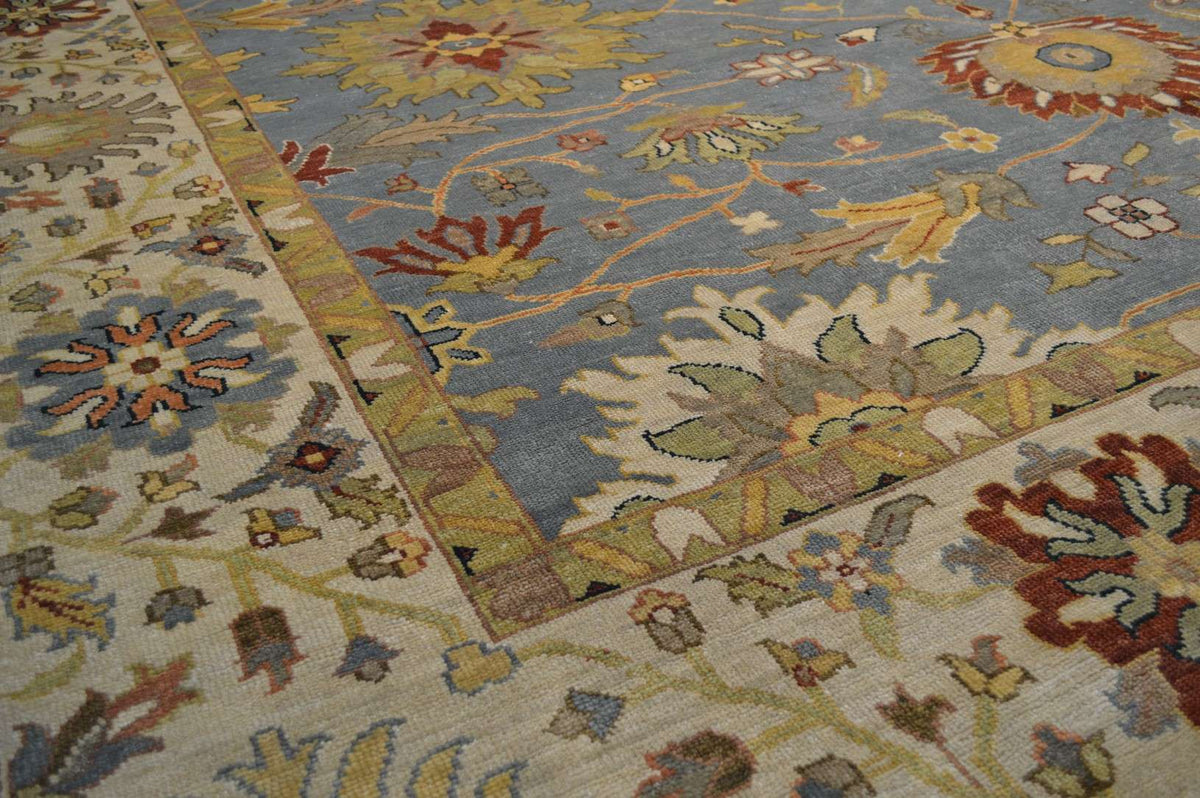 9' 1" x 11' 8" India Mahal Rug image 5