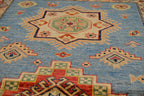3' 6" x 5' 1" Pakistan Kazak Rug image 8