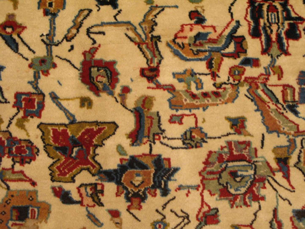 6' 8" x 9' 3" Persian Nanaj Rug image 2