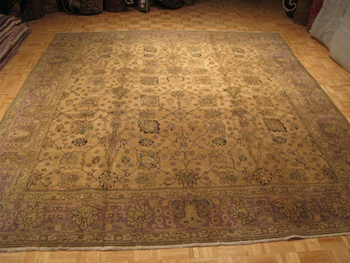 10' 0" x 11' 5" Persian Tabriz Rug image 11