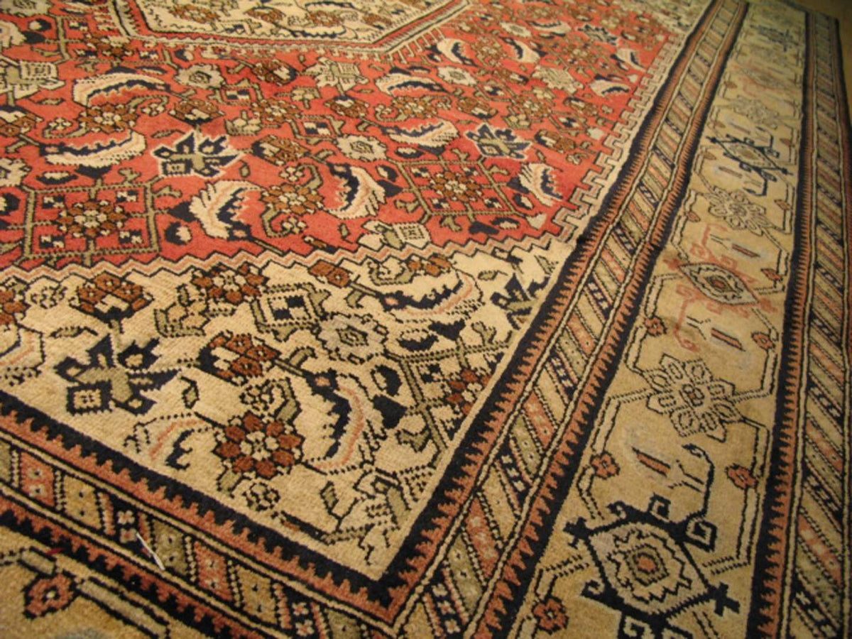 6' 8" x 9' 9" Persian Ardabil Rug image 6