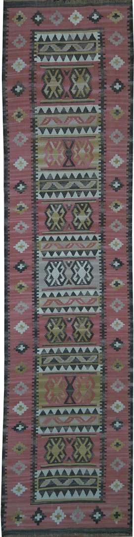2' 8" x 11' 5" Persian Kilim Runner image 0