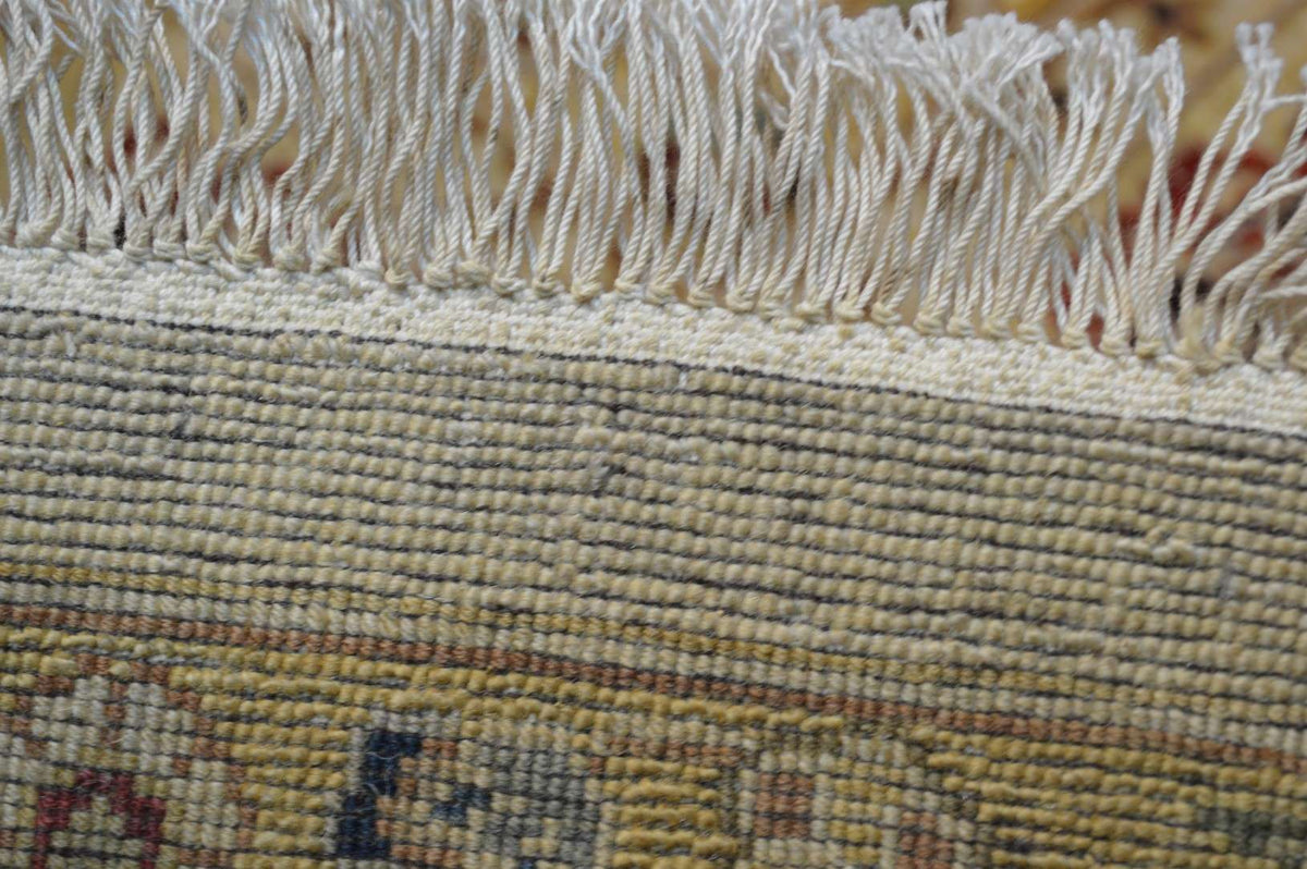 3' 9" x 4' 3" India Agra Rug image 12