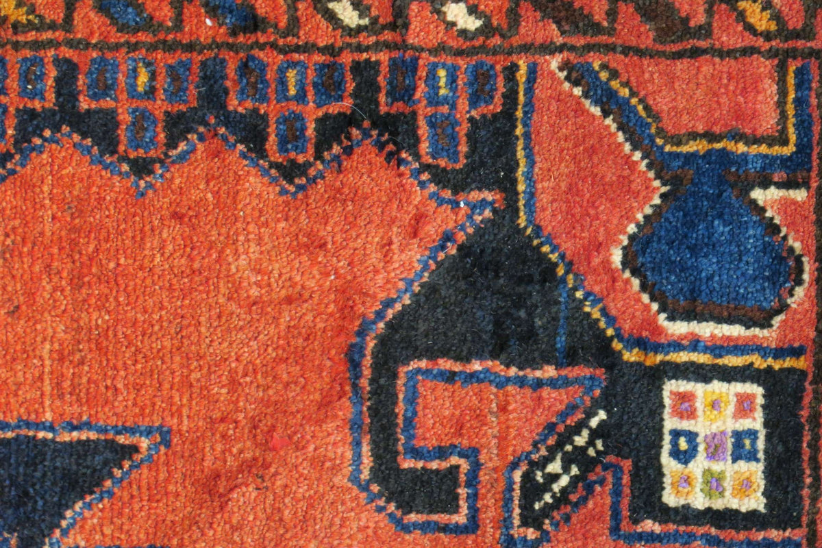 3' 7" x 10' 10" Persian Hamadan Runner image 6