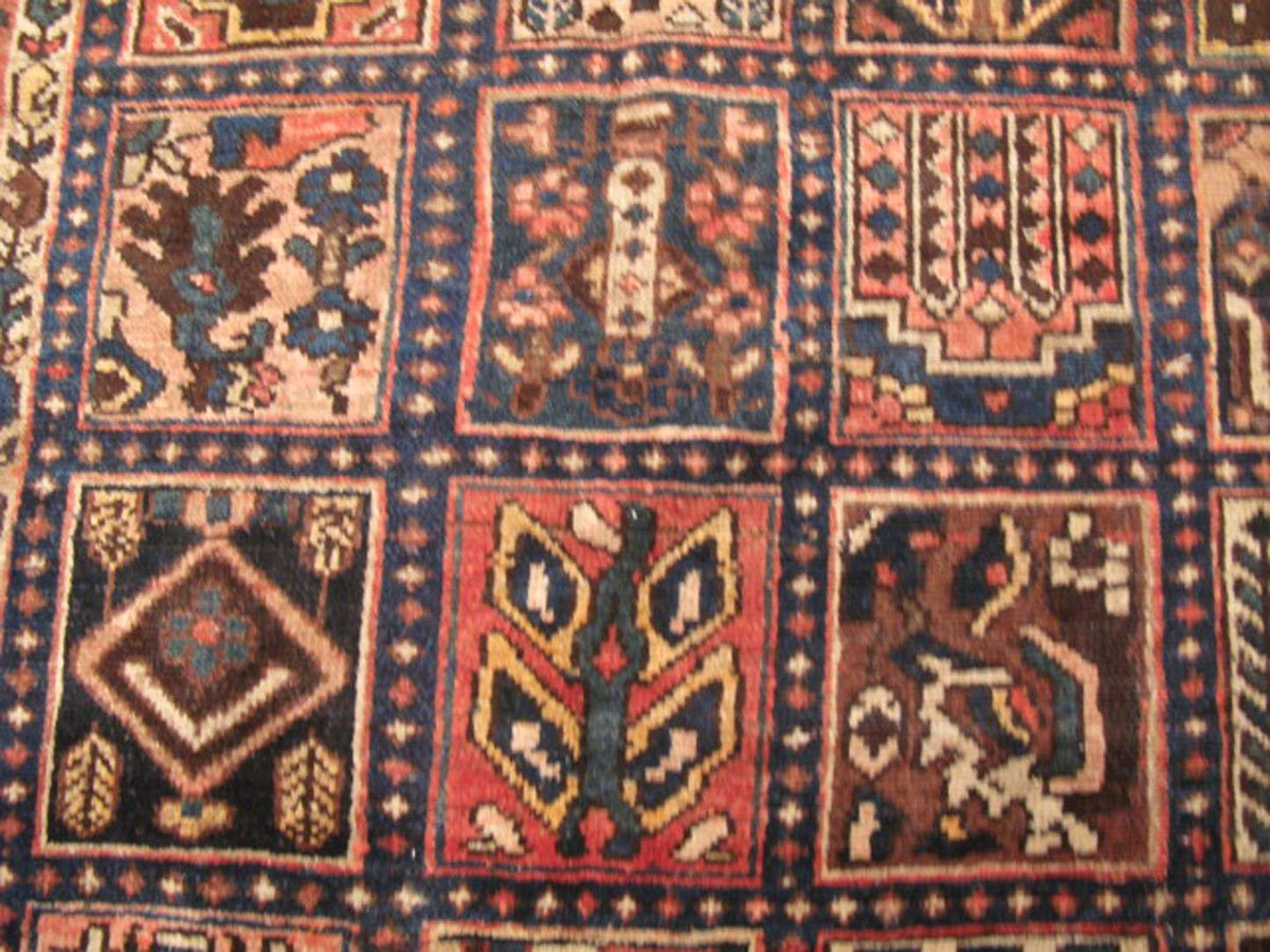 9' 2" x 11' 1" Persian Bakhtiari Rug image 8