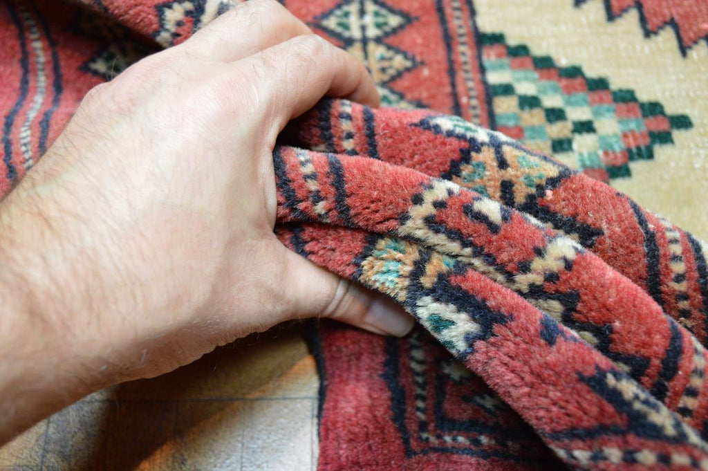 4' 0" x 6' 5" Persian Turkmen Rug image 11