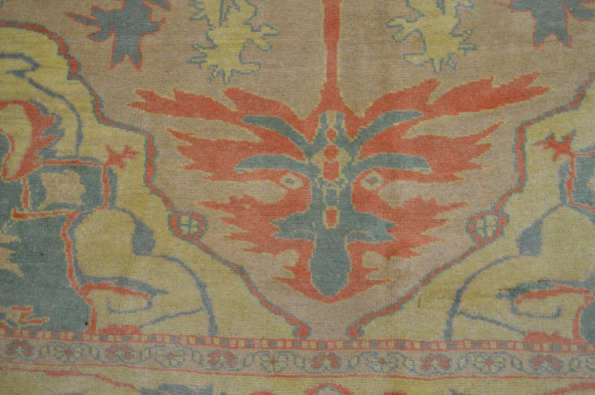 10' 4" x 14' 7" Turkish Oushak Rug image 8