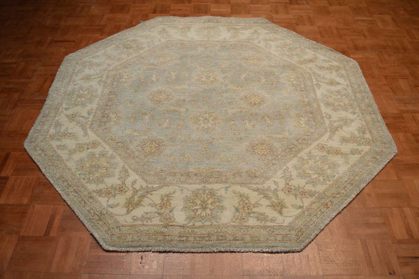 6' 0" x 6' 0" Pakistan Peshawar Octagon Rug image 1