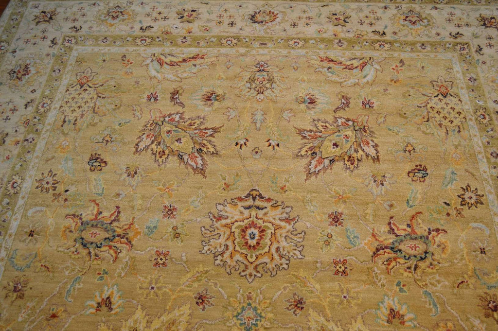 7' 8" x 8' 3" India Sultanabad Square Rug image 6