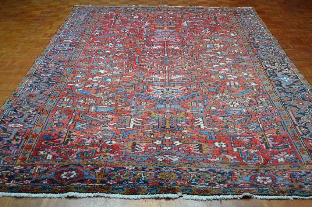 8' 4" x 11' 8" Persian Heriz Rug image 1