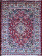 10' 3" x 13' 3" Persian Kerman Rug image 0