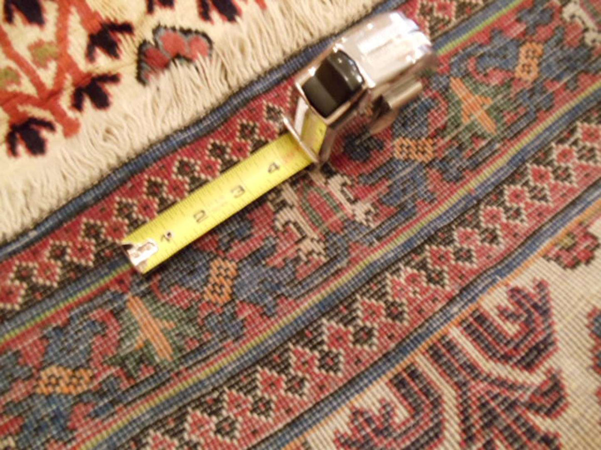 3' 7" x 6' 2" Persian Meimeh Rug image 12